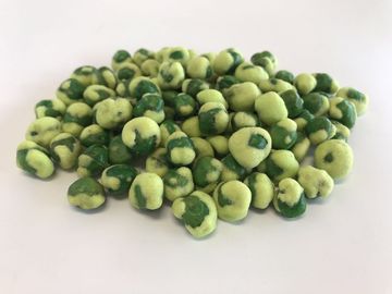 El verde cubierto Wasabi deshidrató kosher asada del gas natural del bocado de los guisantes certificada
