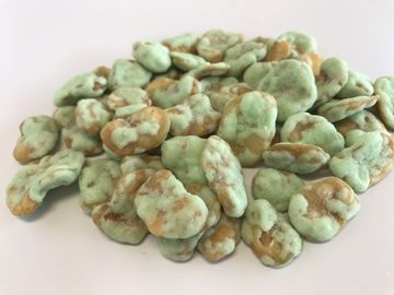 Vitaminas saladas asadas Wasabi revestido de la comida de las habas contenidas para los niños