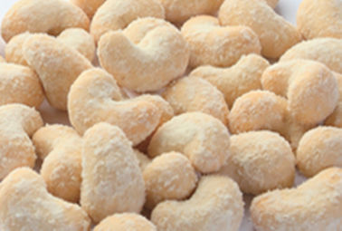 Los bocados bajos en calorías coco, dulce del anacardo asaron los anacardos ningún pigmento