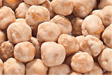 El sabor multi cubierto asó los microelementos del Wasabi del bocado de los garbanzos contenidos