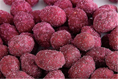 Bocado revestido del cacahuete de la patata púrpura, cacahuetes revestidos dulces deliciosos ningún pigmento