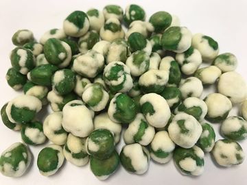 El bocado original de los guisantes verdes del sabor, seca los guisantes verdes asados buenos para el bazo