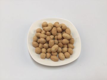Bocado cubierto sabor del cacahuete del Bbq, tamaño revestido curruscante delicioso de los cacahuetes tamizado