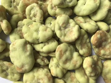 Ningunas comidas de bocado de la haba del pigmento, tamaño tamizaron servicio crujiente del OEM de las habas