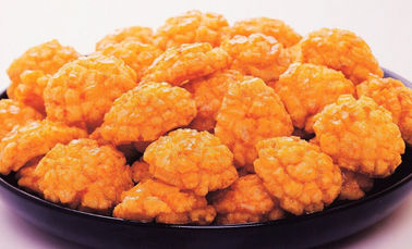 Comidas curruscantes fritas bocado de la mezcla de la galleta del arroz de los chiles del sabor del queso