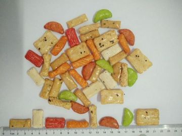 Galletas multi curruscantes BRC HACCP del arroz de la forma del Bbq/del queso/del sabor picante