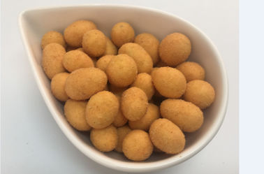 Cacahuete revestido asado sabor del maíz dulce curruscante y bocado cocido crujiente bueno para el bazo/el estómago