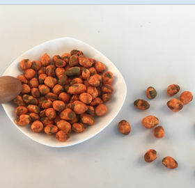 Seco cubierto asó el verde picante Bean Snack de la nuez de la soja de la certificación de Edamame With FDA/BRC/Kosher/Halal