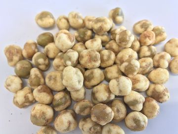 Halal/Haccp secó la comida cocida crujiente del bocado de los guisantes de verde del sabor de Wasabi/BARBECUE/Spicy y curruscante natural asada de la nuez