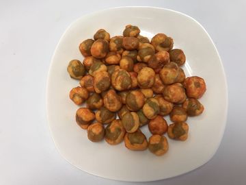 El sabor del vegano BRC Sriracha cubrió las comidas de bocados picantes calientes del sabor del OEM del bocado de los guisantes verdes