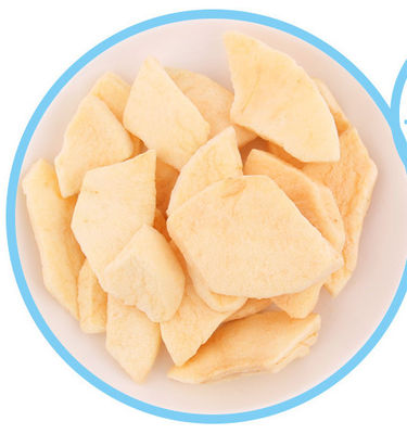 La fruta liofilizada deliciosa Apple junta las piezas de las comidas sanas curruscantes de Nutition de los niños