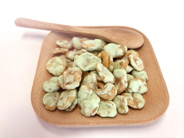 Bocado frito Cooated de las habas del sabor del Wasabi con el certificado kosher