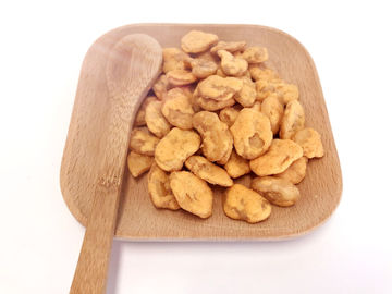 Microprocesadores sanos fritos revestidos de la haba de Fava de las comidas de bocado con el ISO