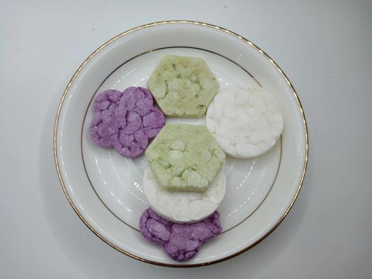 Cálcio Hierro Zinc Bebé galletas de arroz vegetal