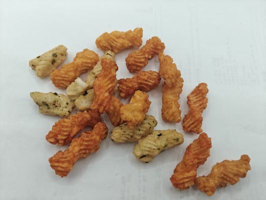 Galletas de arroz mezcladas con fusión de sabor de algas marinas y salsa de soja