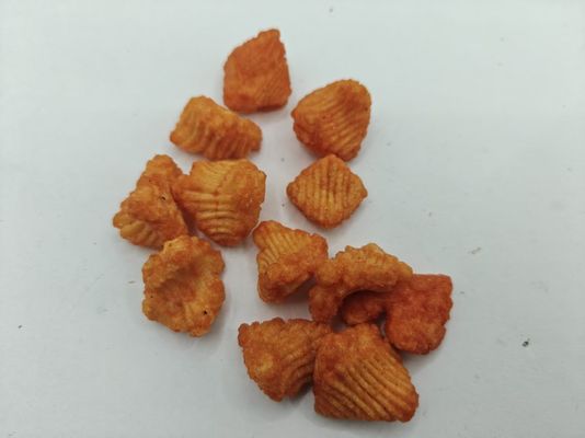 En forma de caracol, bocadillos hinchados