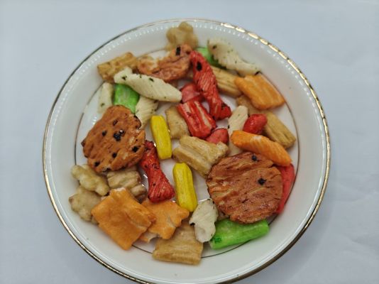 Paquete variado de galletas de arroz mixtas a granel