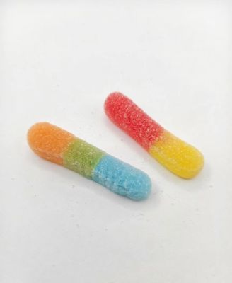 Caramelos blandos personalizados Caterpillar 20g*20 piezas Tamaño del paquete Snacks de frutas de gomitas saludables para niños