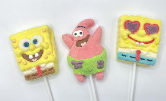 SpongeBob's Bikini Botte Sea-Squeeze Chewy Delight Gummies: con Patrick Star