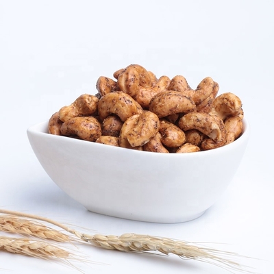 La pimienta negra de NON-GMO cubrió la comida sana asada de la nuez de los bocados de los anacardos con la certificación Halal/kosher