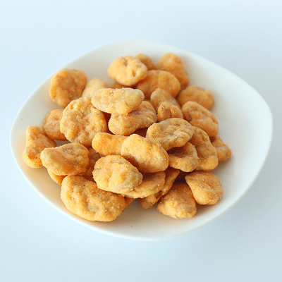 Sabor revestido secado Bean Chips Roasted Crunchy Snack amplio de la BARBACOA