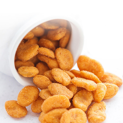 Bocado amplio curruscante revestido modificado para requisitos particulares de Fried Fave Beans Roasted Crunchy del sabor de Bean Chips Chili /Chilli/Spicy