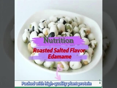 El sabor delicioso del ajo del vegano asó el certificado Halal de los bocados de las alubias negras