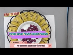 Maní con patata dulce crujiente y púrpura